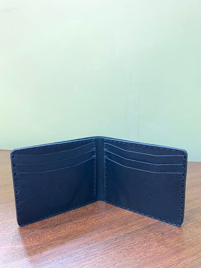 Golden Serpent Leather Wallet & Keychain Combo